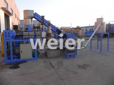 China 37kw Waste PE Film Plastic Recycling Machine / Equipment , High Efficiency for sale