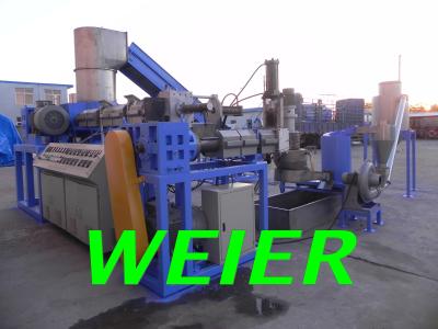 China PP / PE Plastic Pelletizer Machine , Double Stage Recycling Machinery for sale