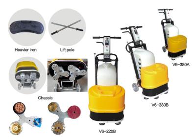 China Adjustable Handle Single Phase 220 - 240V Floor Polisher / Grinding Machine for sale