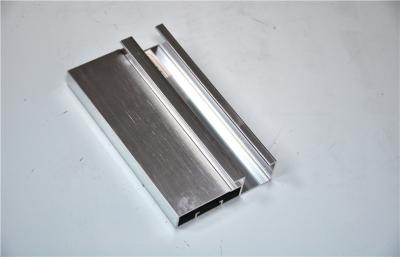 China Silver Brushing Aluminium Extrusion Profile For Floor Decoration With Alloy 6463 for sale