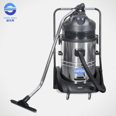 China Powerful 2000W Stainless Steel Industrial Vacuum Cleaner 60L 240V for sale