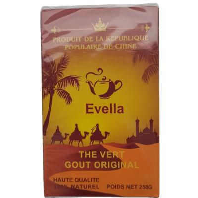 China High quality ultra luxury Evella tea bags 250g CHUNMEE GREEN eyebrow tea green tea with best price from tea supplier for sale