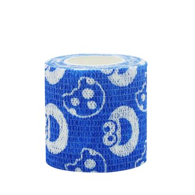 China Best Elastic Selling High Elastic Nonwoven Self Adhesive Cohesive Bandage for sale