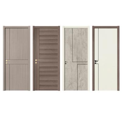 China Modern Wholesale Frameless Hidden Wooden Doors No Look Hinges for sale