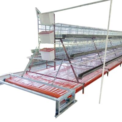 China Hot Selling Breathable All-season Material Metal Chicken Cage Equipment for sale