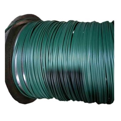 China Low carbon steel wire with PVC plastic coated wire/PVC coated iron wire 0.8MM-5MM for sale