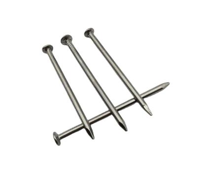 China Flat Wire Nails With Big Head Round Iron Flat Head Wire Joint Nails Factory Flat Head Nails for sale