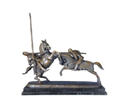 China EP-300 Western Europe Warrior Statue Art Sculpture Sculpture for sale