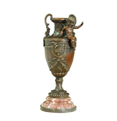 China Europe Sculpture Indoor Bronze Sculpture Bronze Vase EP-425 for sale