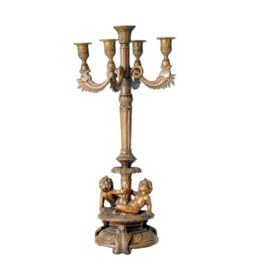 China Antique Candlestick Holder CH-057 Candle Holder Statue for sale