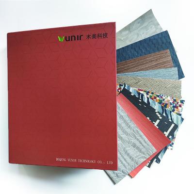 China Contemporary Engineered Wood Veneer Technology Veneer 0.4 mm Plywood Sample Book Reconditioned Wood Veneer Surface for sale