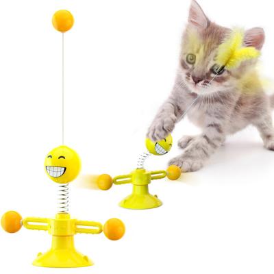 China Sustainable Pet Supplies Wholesale Manufacturers Hot New Style Cat Toy Spring Type for sale