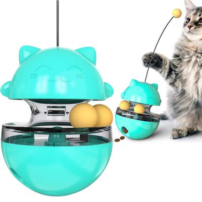 China Viable Pet Supplies Wholesale Manufacturers Hot New Style Cat Toy Tumbler Riddle Stick for sale