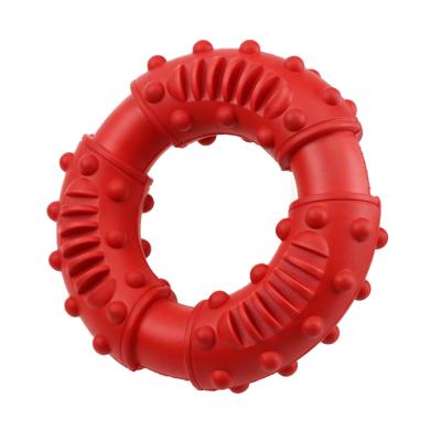 China Dog Bite Donut Ring Circle Torus Molar Chew Toy Free Sample Pet Toys Manufacturers Viable Wholesale Viable Toy for sale