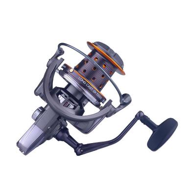 China Bearing Metal Stainless Steel Metal 6+1 Large Away Throw Fishing Reels for sale