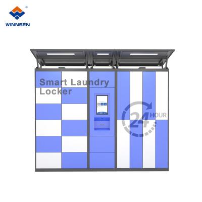 China Customized Pay Clothes Laundry Locker For Dry Cleaning Business ISO9001 32inch for sale