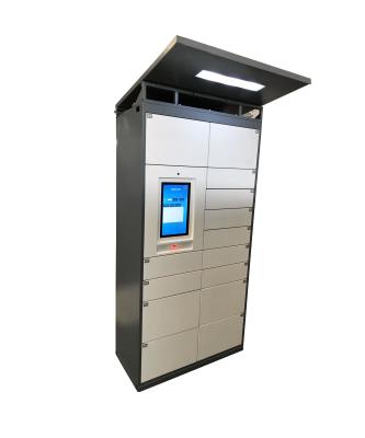 China Intelligent Logistic Parcel Delivery Lockers With Remote Control Platform and Smart Electronic Locks for sale