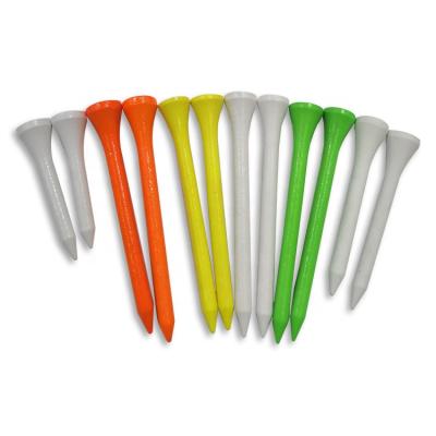 China Yopral Golf Ball Golf Tee Golf Tees Wholesale Wood Tees Golf Tees 3.5cm Green Color Custom White 7cm Yellow Golf Tees for sale