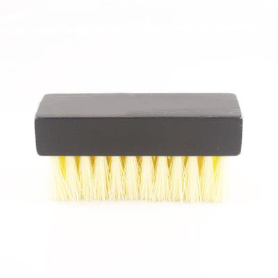 China Source Supplier Easy Clean Long Life Durable PP Wire Black Vintage Shoe Shine Brush for sale