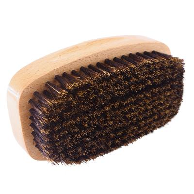 China Man's Beard Omega Shaving Brush with Wood Handle and Wood Handle for sale