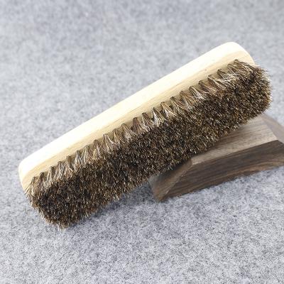 China Newest Long Handle Horse Hair Shoe Easy Clean Cleaning Brushes Wholesale for sale