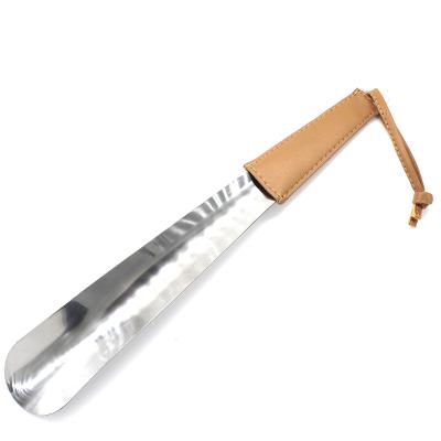 China 100% good quality handmade custom logo long lasting stainless shoe horns for sale for sale