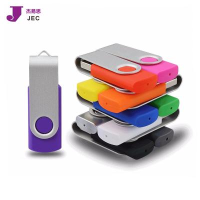 China Plastic Cheap USB Drives Bulk Swivel USB Flash Drive Model JEC-026 for sale