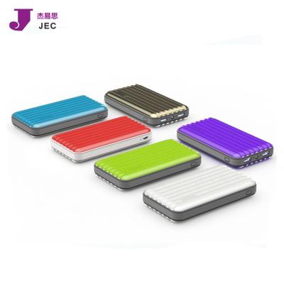 China New Design Portable Power Bank Luggage Portable Battery Charger Power Bank Model JEC-037PB for sale