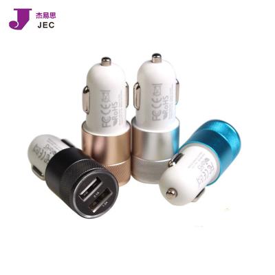 China Mobile Phone Tablet MP3 GPS 100% Quantity Dual USB Car Charger Model JEC-C018 for sale