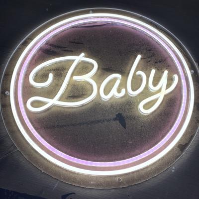 China Stores Party Decoration Baby Flexible Flex Led Neon Signs Custom Neon Lights Sign for sale