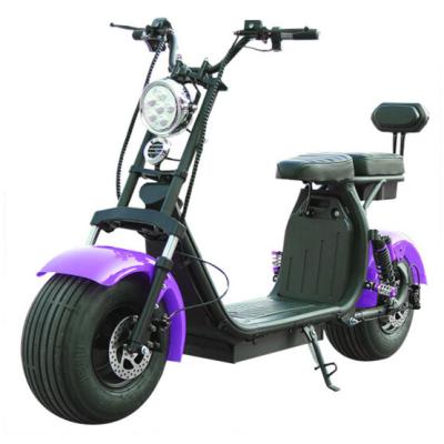 China 2000w 60v 20ah Citycoco electric scooter unisex lithium battery electric scooter for sale