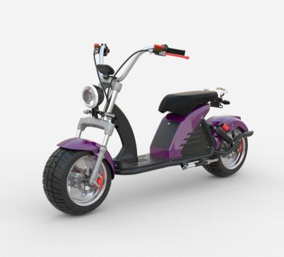 China Unisex Electric Motorcycle Harleyscooter Electric Citycoco Motos Electrica 2000W Chopper Electric Scooter for sale