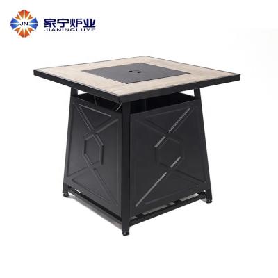 China Promotional Stored Liquefied Petroleum Gas Fire Pit Table Propane For Yard for sale