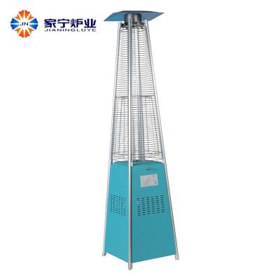 China Outdoor Tower Type Patio Heater Factory Supplies Butane Iron Commercial for sale