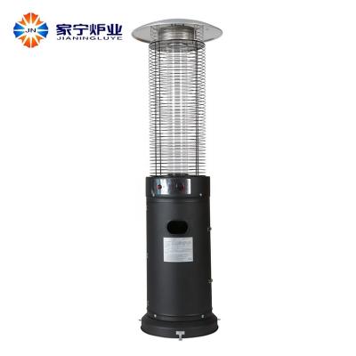 China Outdoor Hot Sale Gas Iron Tube Round Glass Portable Heater Repairs for sale