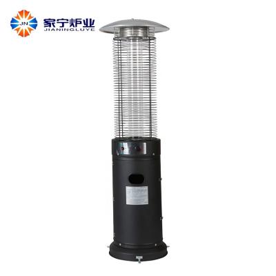 China Outdoor Professional Round Glass Tube Iron Indoor Propane Heater for sale