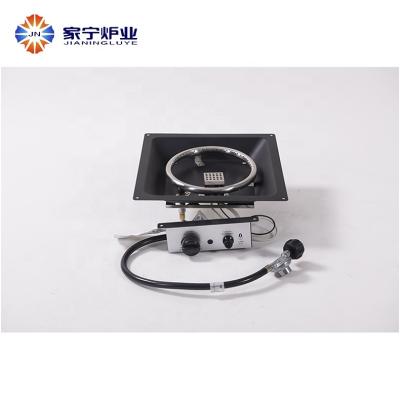 China Stocked Cheapest Brazier Burner For Gas Fire Pit for sale