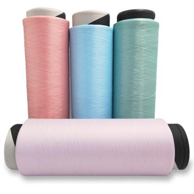 China Stock Moisture-wicking Custom Colors On Sale 20d Recycled Nylon Yarn Price Recycled Nylon Dyed Yarn 66 840d for sale