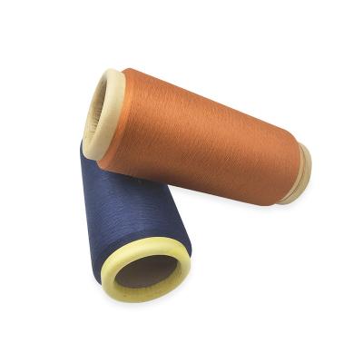 China Yarn grs certificate 20D fancy elastic yarn for socks coat dye yarn air recycled spandex blanket yarn for sale