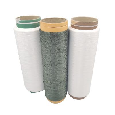 China Eco-friendly Chinese factory price Anti-bacteria recycled textured manufacturer filament polyester draw dty yarn for sale