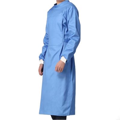 China Hospital Reusable Wholesale Medical Design Surgical Gown Nurse Dental Gown Uniforms for sale