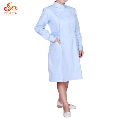 China New Design Women Long Sleeve Nurse Light Blue Dress / Clothes for sale