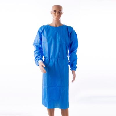 China Product Type Surgical Gown Reusable Uniform and Insolation Gown Waterproof Disposable Woven Fabric Surgical Gown Type for sale