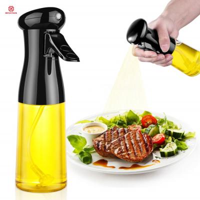 China Kitchen 210ml BBQ Oil Mr. Premium Salad Cooking Oil Viable Spray Bottle Food Grade Baking Olive Oil Sprayer For Cooking for sale