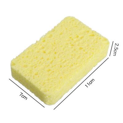 China High Quality Kitchen Custom Wood Pulp Cotton Kitchen Dish Cleaning Sponge Ambient for sale