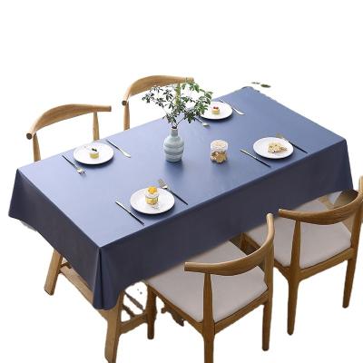 China Best Simple Style Factory Raincoat Sold Restaurant Kitchen Table Cloth Picnic Cloth Oilproof And Waterproof PVC Table Cloth for sale