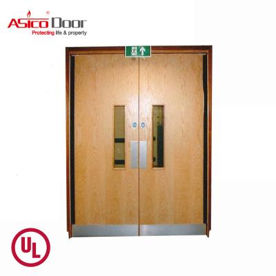 China Modern Rated Bar Fire Escape Door Steel Staircase Door 180mins for sale