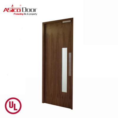 China Modern Design Main Door Glass Door Entrance Solid Morden Timber House Door for sale