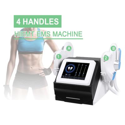 China Cheap Price Weight Loss Body Shaping Device Fast Muscle Building To Carry On Beauty Device EMS Fat Muscle Sculpt Electric Magnetic Machine for sale