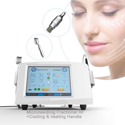 China Fractional Face Lift RF Microneedle Machine/Micro Needle Rf Fractional Skin/Auto Microneedle Skin Tightening Machine for sale